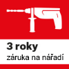 3 ROKY ZÁRUKA - registrace nutná do 4 týdnů od nákupu!!!